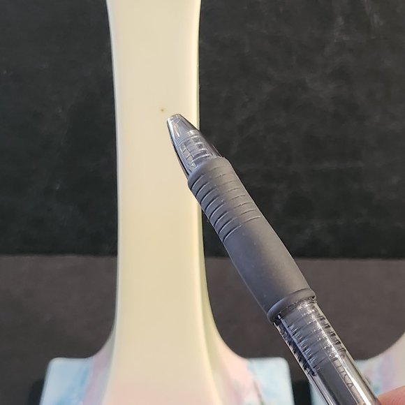 Royal Bavarian 8.5" Pair of Guilt and Hand Painted Forget Me Nots Porcelain Cand - Picture 10 of 10